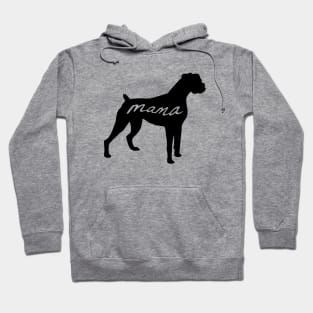 Boxer Mom, Rescue Dog Mama, Dog Lover Gift, Gift For Mom Hoodie